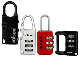 66497 - Travel Combination Lock Set, 4 Piece