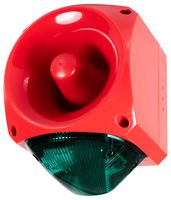 PNC-0053 - Nexus 110dB Sounder Beacon, LED Green Lens 10-60V
