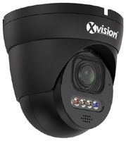 X6C8000ADM-B - 8MP 4K AI Powered Active Defence Motorised Lens Dome CCTV Camera, 60m IR - Black