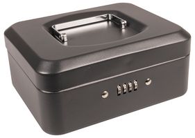 DUR0003 - 8" Cash Box Safe with Combination Lock