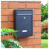 GH450 - Wall Mounted Lockable Letterbox - 320mm x 215mm