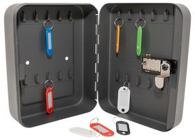T420A - 20 Hook 3-Digit Combination Key Cabinet Safe Storage Box