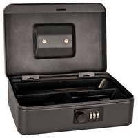 CBBK10CL - 10" Steel Cash Box Safe with Combination Lock