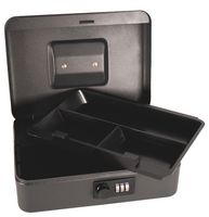 CBBK10CL - 10" Steel Cash Box Safe with Combination Lock