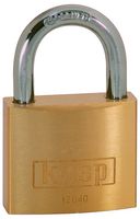 K12040 - 40mm Premium Brass Padlock with Hardened Steel Shackle