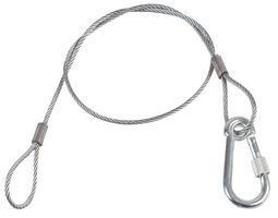 PLS00461A - Galvanised Wire Safety Bond, 3mm x 600mm, 25kg