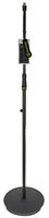 GMS23 - Microphone Stand with Round Base, Black