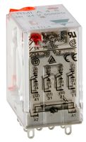 RM1A004024VAC - 4 Pole 24V ac Relay, 14 Pin