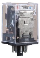RSE2PN24AC - 24V AC, 10A, 8 Pin Plug-In High Power Changeover Relay
