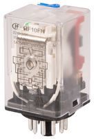 HF10FH/024D-3ZDT - 3 Pole Miniature High Power Relay, 3CO, 24V DC, 10A