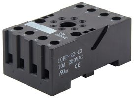 10FF-2Z-C3 - 8 Pin DIN Rail Mount, 250V AC, 10A