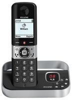 F890 Voice Cordless Phone with Answer Machine and Premium Call Block, Single