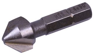 28-328-324 - 12.4mm 90° HSS 3-Flute Hex Shank Countersink