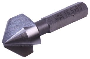28-328-365 - 16.5mm 90° HSS 3-Flute Hex Shank Countersink
