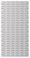 MDI LP18/36 - 744646 - Wall Mounted Steel Louvred Panel, White - 18" x 36"