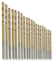 D00232 - Micro HSS Drill Bit Set, 20 Piece