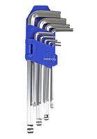 D00595 - Ball-End Imperial Hex Key Set, 9 Piece