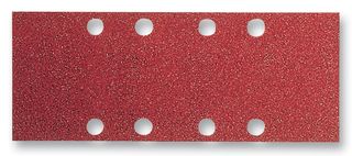 2608605302 - 93mm x 186mm 40 Grit 1/3 Sanding Sheets Punched, 10 Pack