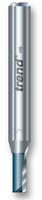 C002X1/4TC - 2-Flute Straight Craft PRO Router Cutter 1/4" Shank 4mm x 11.1mm