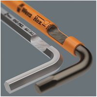 05073593001 - Multi-Colour Metric Ball End Hex Key Set - 1.5mm - 10mm, 9 Piece - 950/9