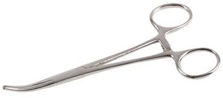 D02348 - 6" (150mm) Bent Nose Forceps