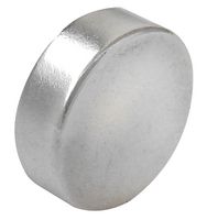 N816 - 20mm x 10mm Nickel Plated Neodymium Disc Magnet, 3.3kg