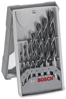 2607017034 - Brad Point Wood Drill Bit Set, 7 Piece