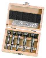 50500005 - Forstner Wood Drill Bit Set, 5 Piece