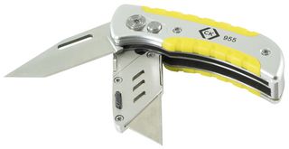 T0955 - Folding Utility Knife Twin Blade