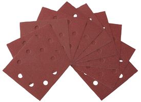 DT3023-QZ - 115mm x 115mm 120 Grit 1/4 Sanding Sheets Punched, 10 Pack