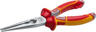N140-49-VDE-205-SB - 8" (205mm) VDE Insulated Long Nose Pliers