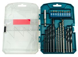P-44002 - Drill & Screwdriver Bit Set, 22 Piece