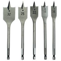 P-46084 - Flat Drill Bit Set, 5 Piece