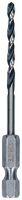 2608577520 - 3.2mm x 75mm HSS Twist PointTeQ Drill Bit with Hex Shank