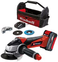 TE-AG 18/115 LI KIT - Power X-Change 4 1/2" (115mm) 18V 4Ah Li-Ion Cordless Angle Grinder Kit