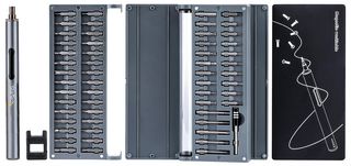 CTK55PCEDRIVE - Cordless Precision Screwdriver & Bit Set, 55 Piece