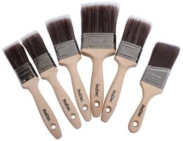 PBPT049 - Premier Paint Brush Set & Angle Brush, 6 Piece