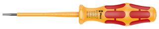 05051580001 - 0.4mm x 2.5mm x 80mm Kraftform 1060 i VDE Insulated Slotted Screwdriver