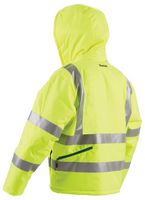 DCJ206Z3XL - 18V LXT Hi-Vis Heated Jacket - Yellow, XXXL - Bare Unit
