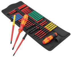 05006617001 - Kraftform Kompakt VDE Insulated Screwdriver Big Pack 1, 26 Piece Set
