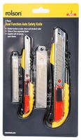 62818 - Dual Function Automatic Safety Knives, 2 Piece