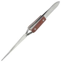 PTW1127 - 160mm Reverse Action Tweezers, Straight Tips