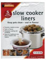 SCL5PP - 55x30cm Slow Cooker Liners - Pack of 5