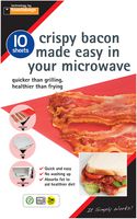 BS10PM - Microwave Crispy Bacon Sheets - Pack of 10