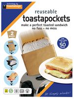 TBTP2PP - Reusable ToastaPockets, 50 Use, 2 Pack