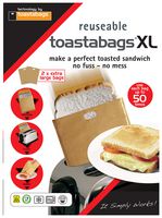 TBXL2PP - Extra Large Reusable Toaster Bags, 50 Use, 2 Pack