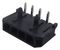 43650-0400 - Micro-Fit 3.0 Header, SMT Compatible, Single Row, R/A, with Snap-in Plastic Peg PCB Lock, 4 Way
