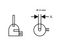 H-D25 - 2.5mm Hot Air Nozzle, Straight