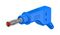 66.9328-23 - 4mm Plug, Shrouded, Blue