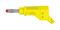 66.9328-24 - 4mm Plug, Shrouded, Yellow